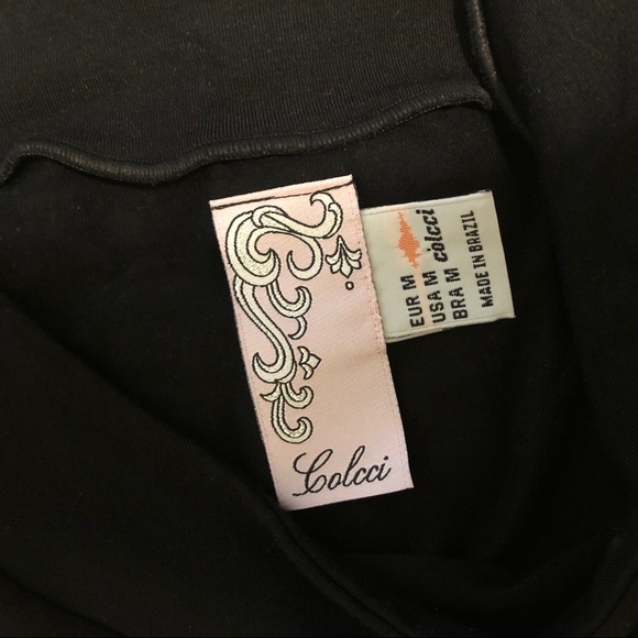 Brazilian Brand COLCCI Black Dress size M Skull - Picture 7 of 8